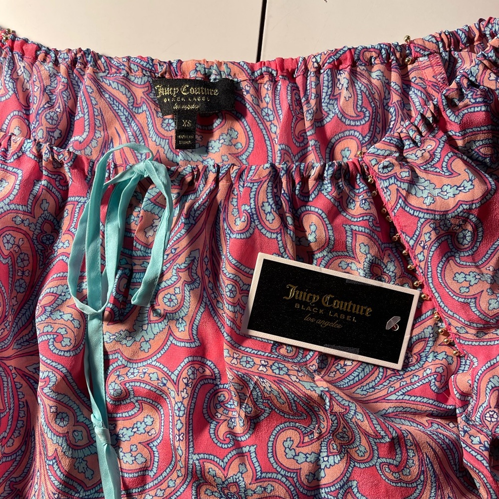 Juicy Couture XS 2 Piece Top and Skirt